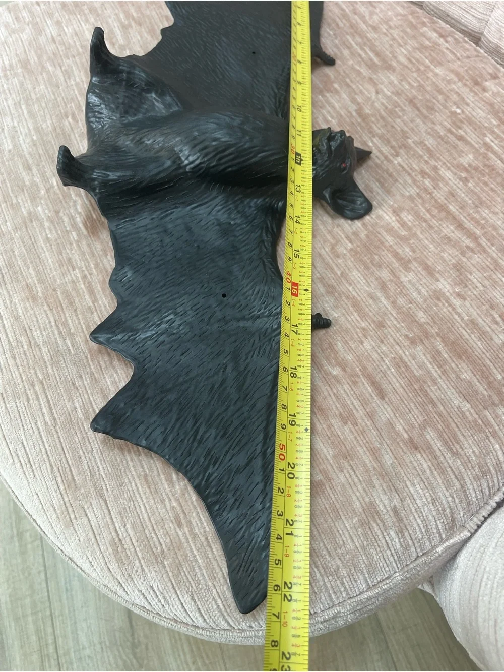 Large Halloween Black Vampire Bat Hanging Or Freestanding 22